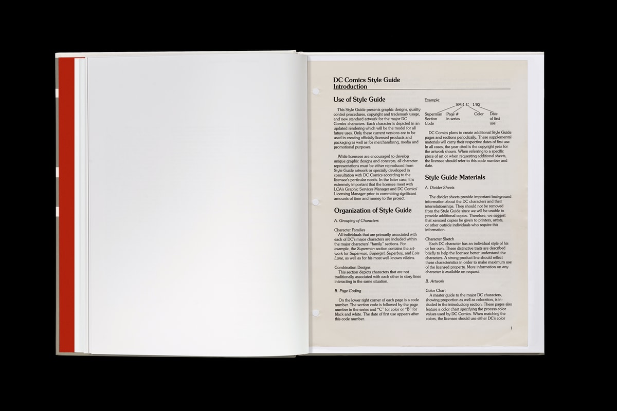 DC Comics Style Guide – Standards Manual