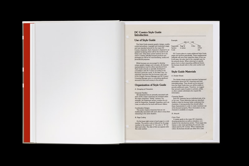 Style Guide Comic DC Comics Style Guide – Standards Manual